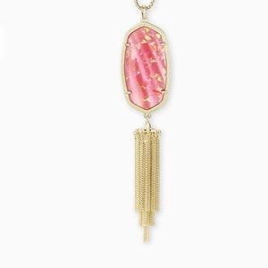 Kendra Scott  Gold Long Pendant Necklace